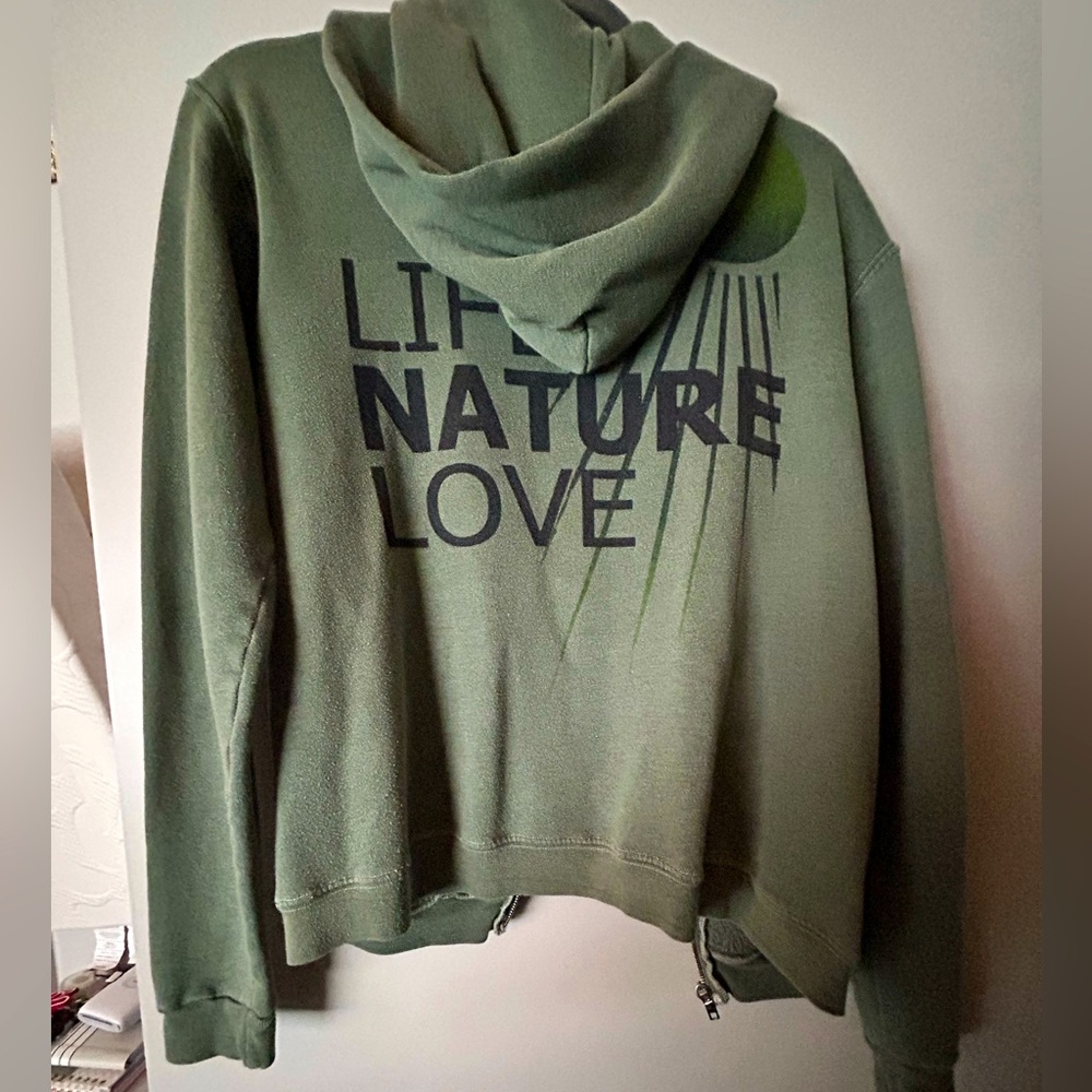 Vintage Free City Zip Sweatshirt